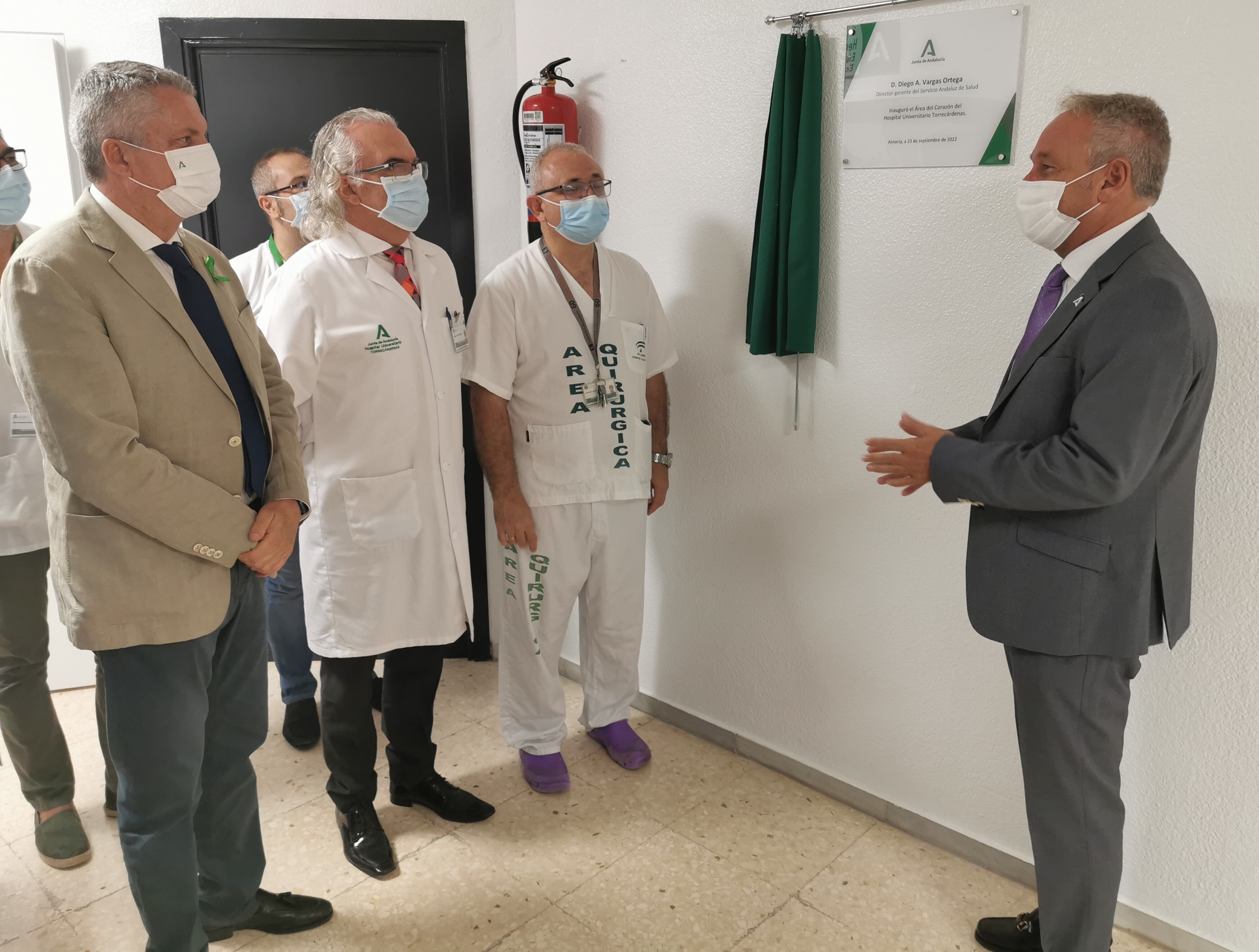 El Gerente Del SAS Inaugura El Nuevo Área Del Corazón Del Hospital ...